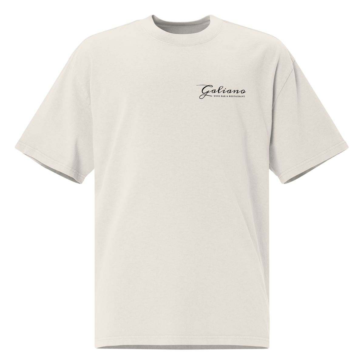 Galiano Wine Bar & Restaurant Oversized T-Shirt - Galiano Wine