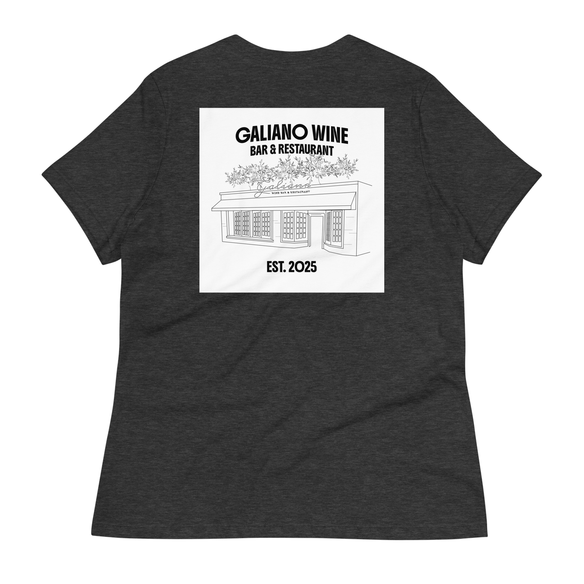 Galiano Wine Bar & Restaurant Women's T-Shirt - Galiano Wine