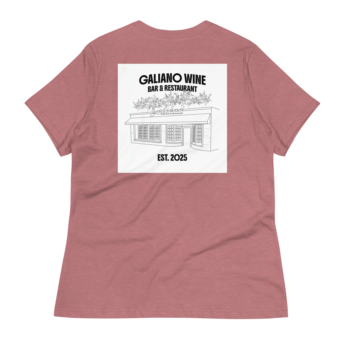 Galiano Wine Bar & Restaurant Women's T-Shirt - Galiano Wine