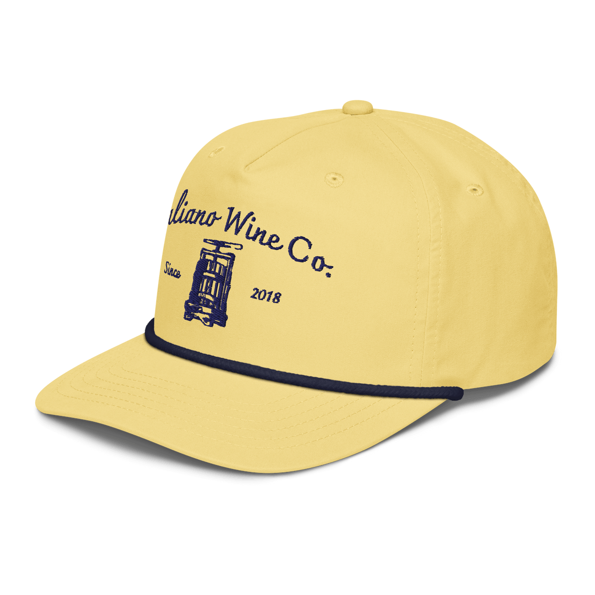 Galiano Wine Co. Rope Cap - Galiano Wine