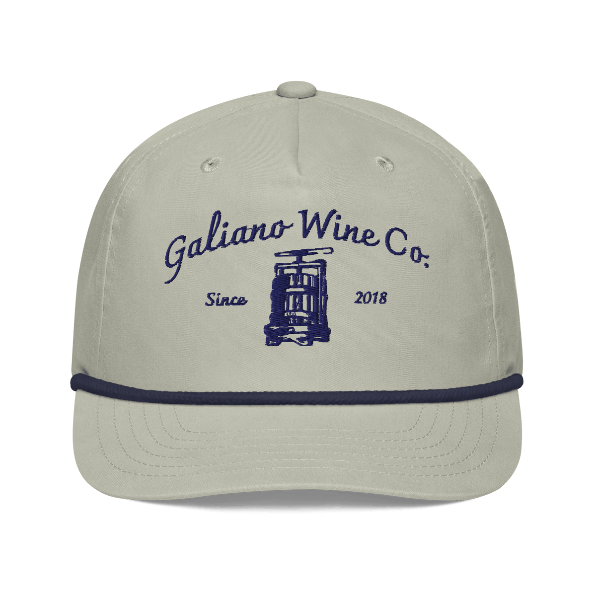 Galiano Wine Co. Rope Cap - Galiano Wine
