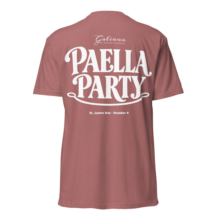 2026 Galiano Paella Party T-Shirt - Galiano Wine