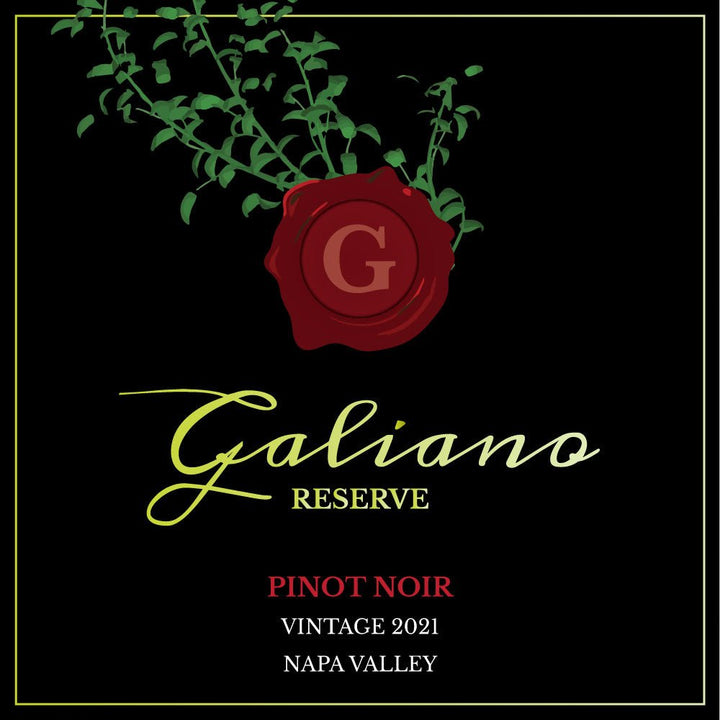 Galiano Reserve Pinot Noir - Galiano Wine