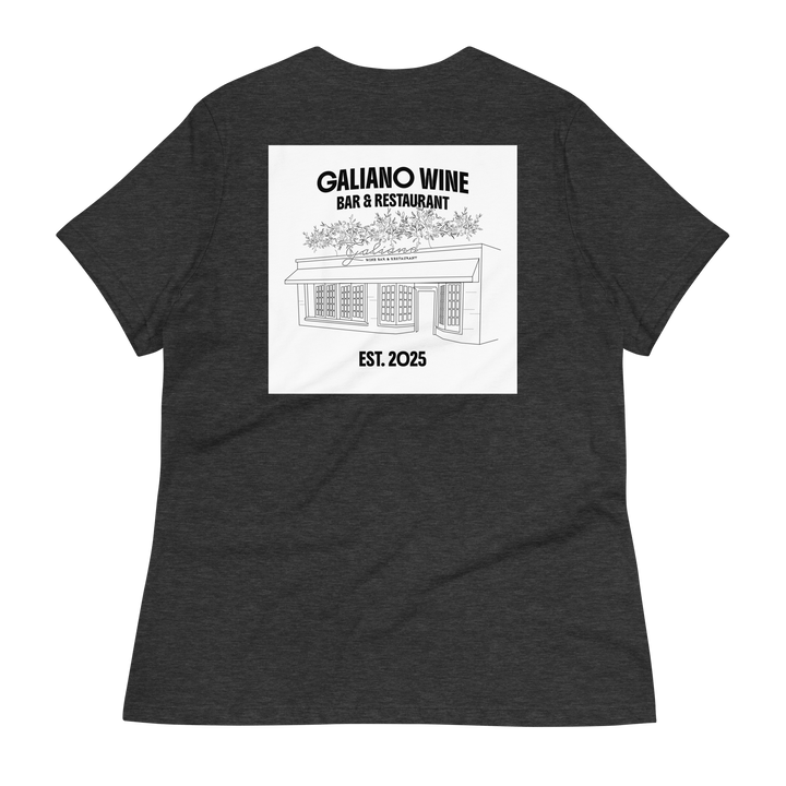Galiano Wine Bar & Restaurant Women's T-Shirt - Galiano Wine