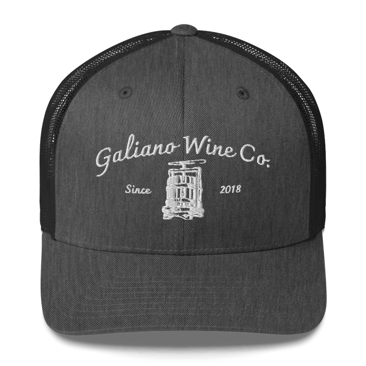 Galiano Wine Co. Trucker Cap - Galiano Wine