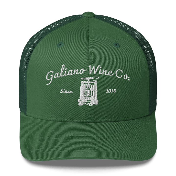 Galiano Wine Co. Trucker Cap - Galiano Wine