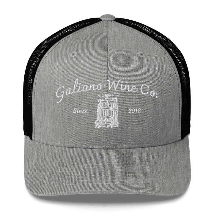 Galiano Wine Co. Trucker Cap - Galiano Wine